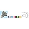 18 x LED GU10 lamp, 230Vac - Red