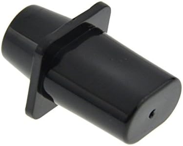 5pcs Black Plastic TELE Guitar Switch Cap Switch Tip Height 21mm