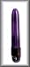 2 Speed Hydro-Powered 8 Inch Waterproof Vibrating Massager With EZ Push Button Control - Purple