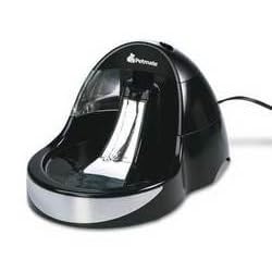 TopDawg Pet Supply Fresh Flow Pet Fountain Medium Stainless-black