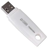 Toshiba TransMemory 2GB USB 2.0 Flash Drive (White/Green)