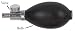 `Bulb & Valve For Baum Blood Pressure