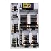 Battery Rack 40, with Built in Tester, (Off White)