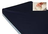 Hospital Mattress with Memory 36 X 80 Foam 5 inch thick base polyurethane foam layered with 2 of memory foam provides maximum body conforming comfort and durability. The top layer of the mattress is body temperature sensitive visco elastic memory foam which conforms to your body and relieves pressure points. Antimicrobial, waterproof cover reduces friction and protects the mattress. Hospital grade antimicrobial, waterproof, breathable cover. High density polyurethane foam core. 5 inch high dens