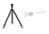 F-L(G),GP1-01P(Grey): i.Trek SUPER MOUNT F, Metal Smartphone Tripod Adapter and Stand for iPhone 3/4/4S iPad 1/2 iPod Touch HTC Samsung LG Motorola Android Smartphones and Tablets (Grey, Long) with Grey Gorillapod Tripod by JOBY for Compact Digital Camera