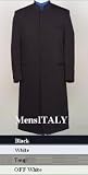 Men's Velvet Lanzini Dark Navy Super 150's Virgin Wool Made in ITALY $195
