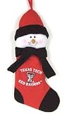 Texas Tech Red Raiders 22 Snowman Stocking - COLLEGE ATHLETICS Sports Merchandise