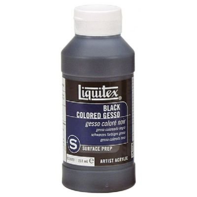 3 Pack Colored Gesso Black (Product Catalog: Paints, Brushes & Inks)