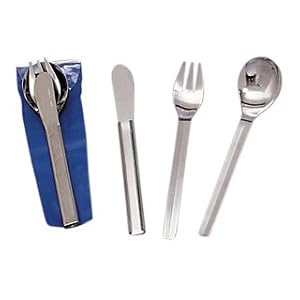 Stansport – Deluxe Knife, Fork & Spoon Set