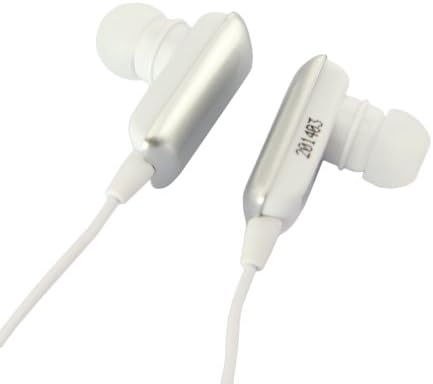 DBPOWER Mini Lightweight Wireless Stereo Sports Running Gym Exercise Bluetooth Earbuds Headphones Headsets with Microphone for Iphone 5S 5C 4S 4, Ipad 2 3 4 New iPad, Ipod, Android, Samsung Galaxy, Smart Phones Bluetooth Devices Silver