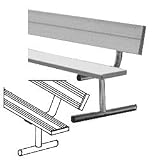 Jugs Portable Bench w/ Back - 7.5feet Aluminum