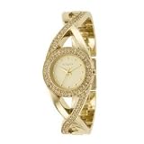DKNY Ladies Stone Set Twist Watch NY4717