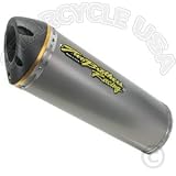 M2 Oval Standard Mount Dual Flange-On Canisters Suzuki TL1000s All Models