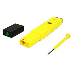 Digital pH Meter Tester Pen Style 0-14 Hydroponic Aquarium: Industrial &amp; Scientific