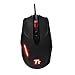 TT ESPORTS Black Gaming Maus 4000 dpi 6 Buttons Gewichtsanpassungmoeglich  Abtastungsrate in 4 Stufen einstellbar