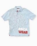 Rocawear Boys Cloudy Sky Short-Sleeved Polo