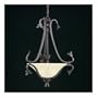 TL-M2526-63 - 3 Light Pendant in Painted Bronze Finish
