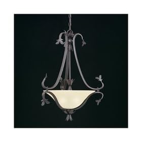 TL-M2526-63 - 3 Light Pendant in Painted Bronze Finish