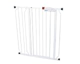 Regalo Easy Step Extra Tall Walk Thru Gate - White