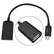 OTG [on the go] - USB HOST C�ble / Adaptateur pour Samsung Galaxy i9100 S2 / SII ,galaxy s9300 S3/S III; Samung galaxy note i9220 N7000,Samsung Galaxy note2 N7100, Google Nexus 7- micro USB ;cable ada