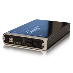 3.5" Omisys External IDE Enclosure Hard Disk Drive Kit - Black Mirrored