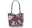 Vera Bradley Bucket Tote Purple Punch