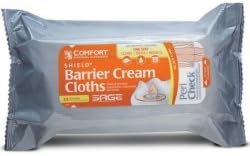 Wipe Barrier Cream Cloth 9X9 24Ea/Pk