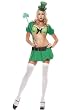 St. Patrick's Day 4Pc Lucky Charmed Leprechaun Sexy Holiday Party Costume