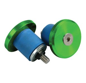 Madd Gear BAMF Alloy Bar Ends - Green