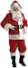 XL Plush Santa Claus Suit With Beard & Wig [KE33 & KB12 & KA46]