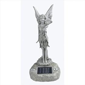 Solar Powered Fairy Statue Light