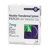 Habitrol Nicotine Transdermal System Step 3, 7mg Stop Smoking Aid 14 ea