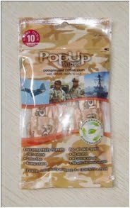 PopUp Towel - Mini Wipes - Bag of 10 - CAMO