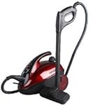 Polti Vaporetto Comfort Steam Cleaner, Black/ Red