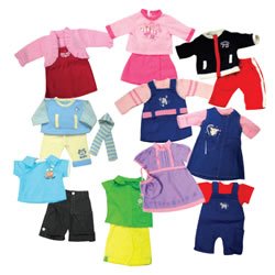 Doll Clothes For 16-19 Dolls by