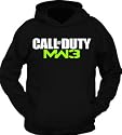 CALL OF DUTY, MODERN WARFARE 3, BLACK HOODY - GREEN LOGO