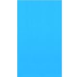 swimline 15 by 26 Oval Blue Overlap Liner Standard Ga