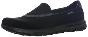 Skechers Women's Go Walk Wide Slip-On,Black,9 XW US