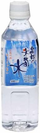 500mlX24 this Kurobe ice bamboo shoots water PET