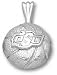 Oklahoma State Cowboys Solid Sterling Silver ''oSu'' Basketball Pendant