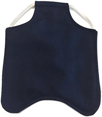 Hen Saver Single Strap Chicken Apron/Saddle, Medium, Navy