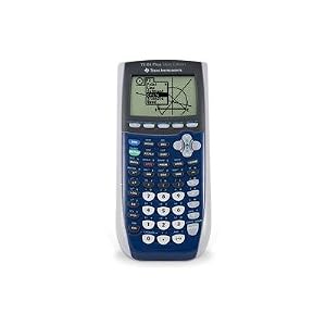 Texas Instruments Inc. TI-84 Plus Silver Edition Blue Graphing Calculator by 