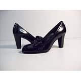 Naturalizer 'Garvy' Leather Pump (9M Black)