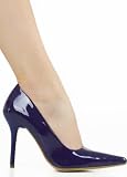 Sexy Dressy Hot Classic Style Patent Pointed Pump from Hot Fash Shoes - SATURN Purple