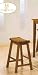 24 Sh Stool in RTA of Saddleback Collection by Homelegance