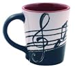 Music Note Latte Mug (56165)
