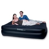 QUEEN SIZE PREMIUM AIR BED C/W ELECTRIC SIDEWINDER PUMP