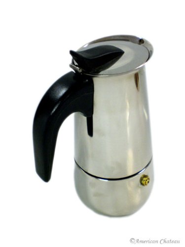 Stainless Steel Stovetop 6 Cup Coffee/Espresso Maker