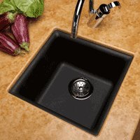 Elkay ELG1515BK0 Gourmet EGranite Universal All Kitchen Sink