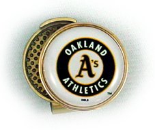 Oakland Athletics Hat Clip & Golf Ball Marker